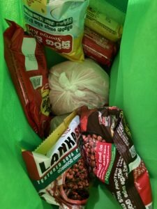 Bag of dry rations