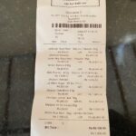 Dry Ration Receipt